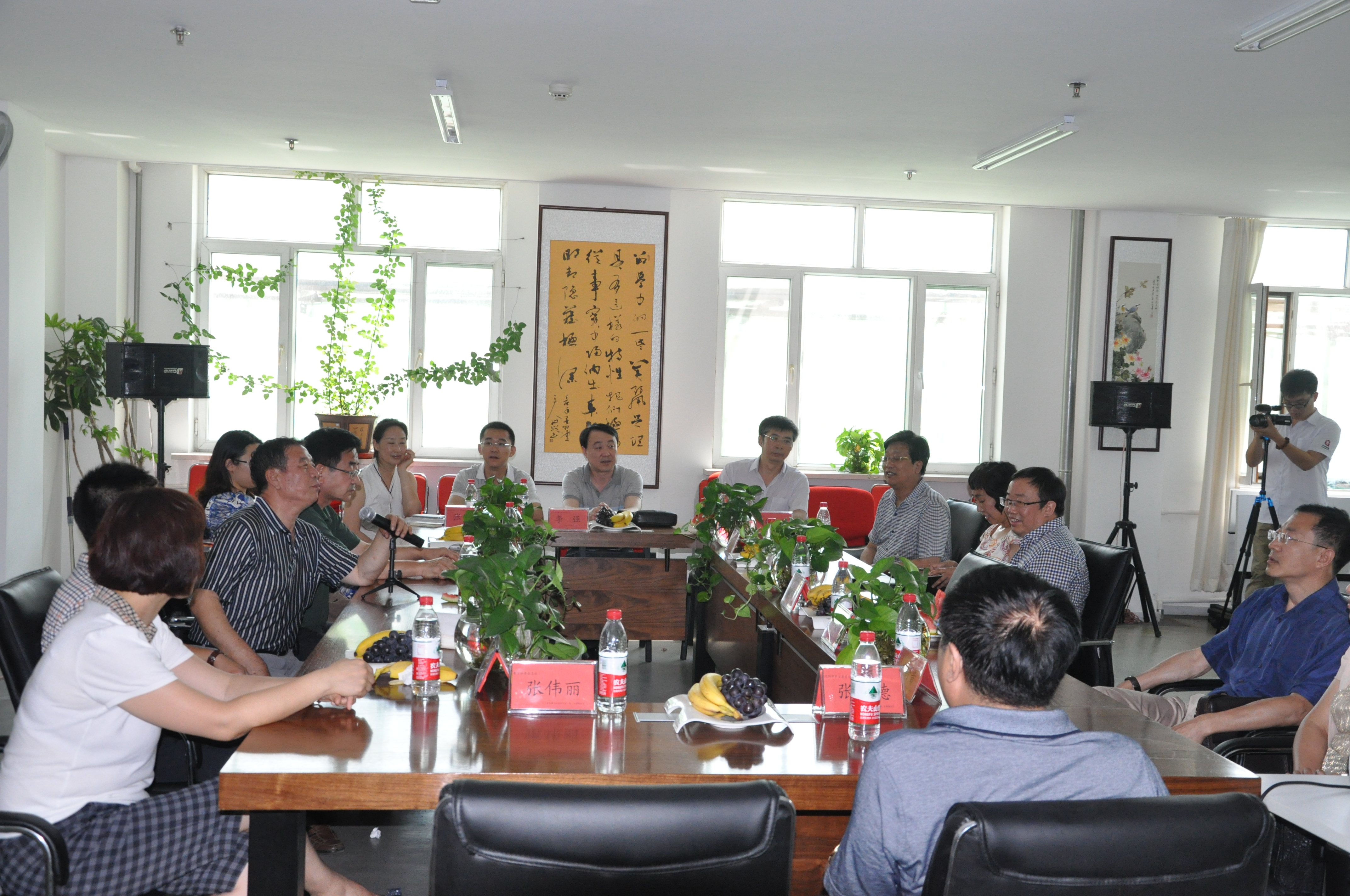 2013年辽宁省传播与科技研究会一届二次理事会会议现场
